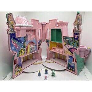 1995 Trendmaster Starcastle Magical Tea Party Castle Playset 4 Figures & Castle